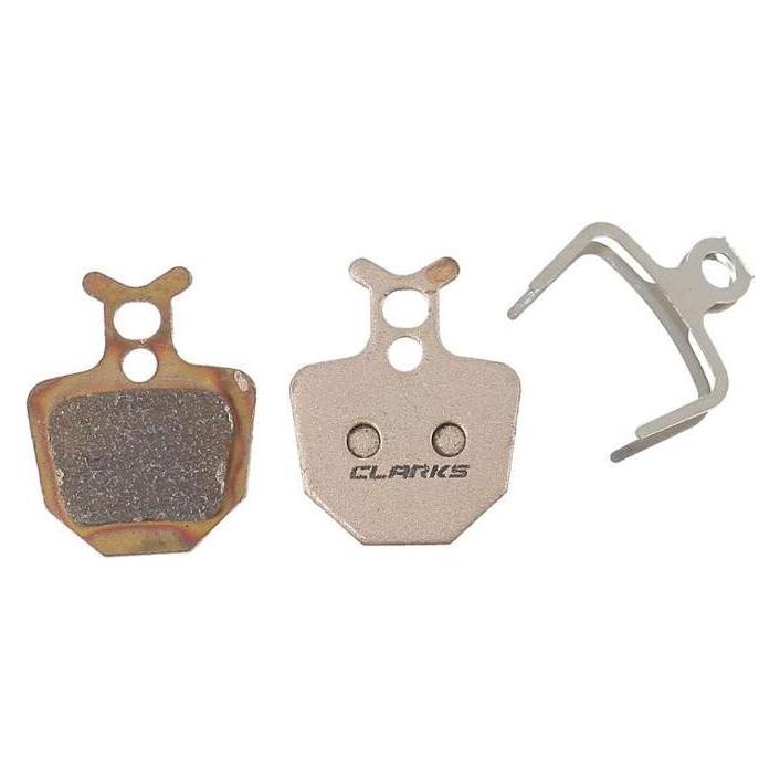 Clarks Scheibenbremsbeläge Sintered Disc Pads Formula ORO (Sintermetall) (CLA-VRX833C)