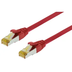UF CAT6A RT 0,25 - Cat.6a Ultra Flex -Patchkabel - 0,25 m - rot