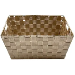 Korb 38 x 26 cm Polypropylen Braun