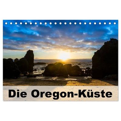 Die Oregon-Küste (Tischkalender 2026 DIN A5 quer), CALVENDO Monatskalender