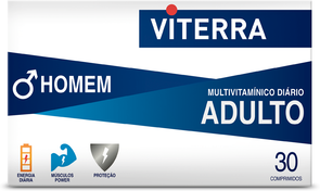 Viterra Suplemento Multivitamínico Diário para Homem 30 comprimidos