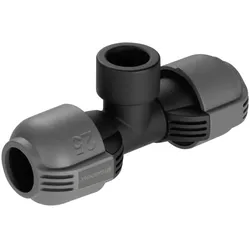 Gardena Sprinkler-System T-Stück Innengewinde 19mm(3⁄4"), 25mm, Quick&Easy