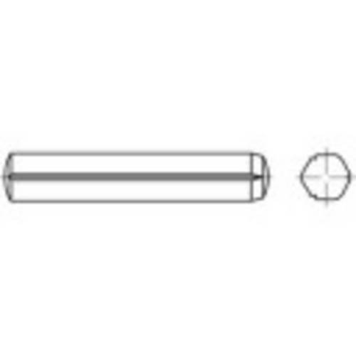 TOOLCRAFT 136188 Zylinderkerbstift (Ø x L) 1.5mm x 10mm Stahl 250St.