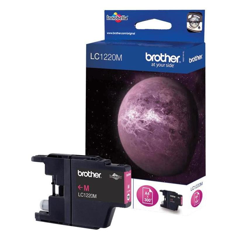 Brother Ink Magenta Pages 300 (LC-1220M)