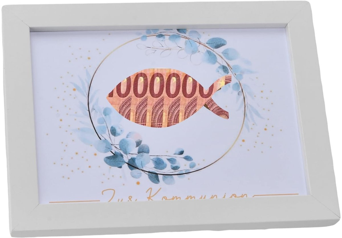 Dailygoods Houten Geldgeschenk voor Doop, Communie of Vormsel
