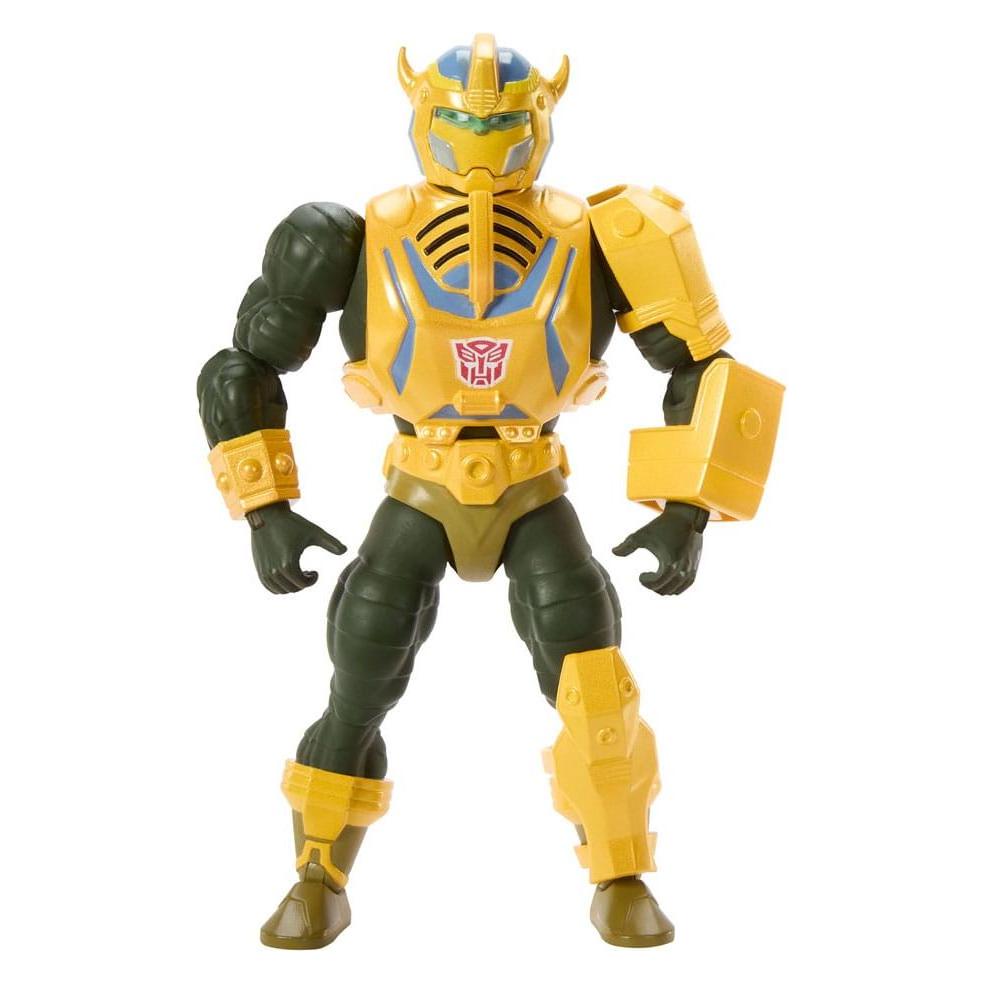 Mattel Masters of the Universe x Transformers figurine Bumblebee Armor Man-At-Arms heo European Exclusive 1 (JGT17)