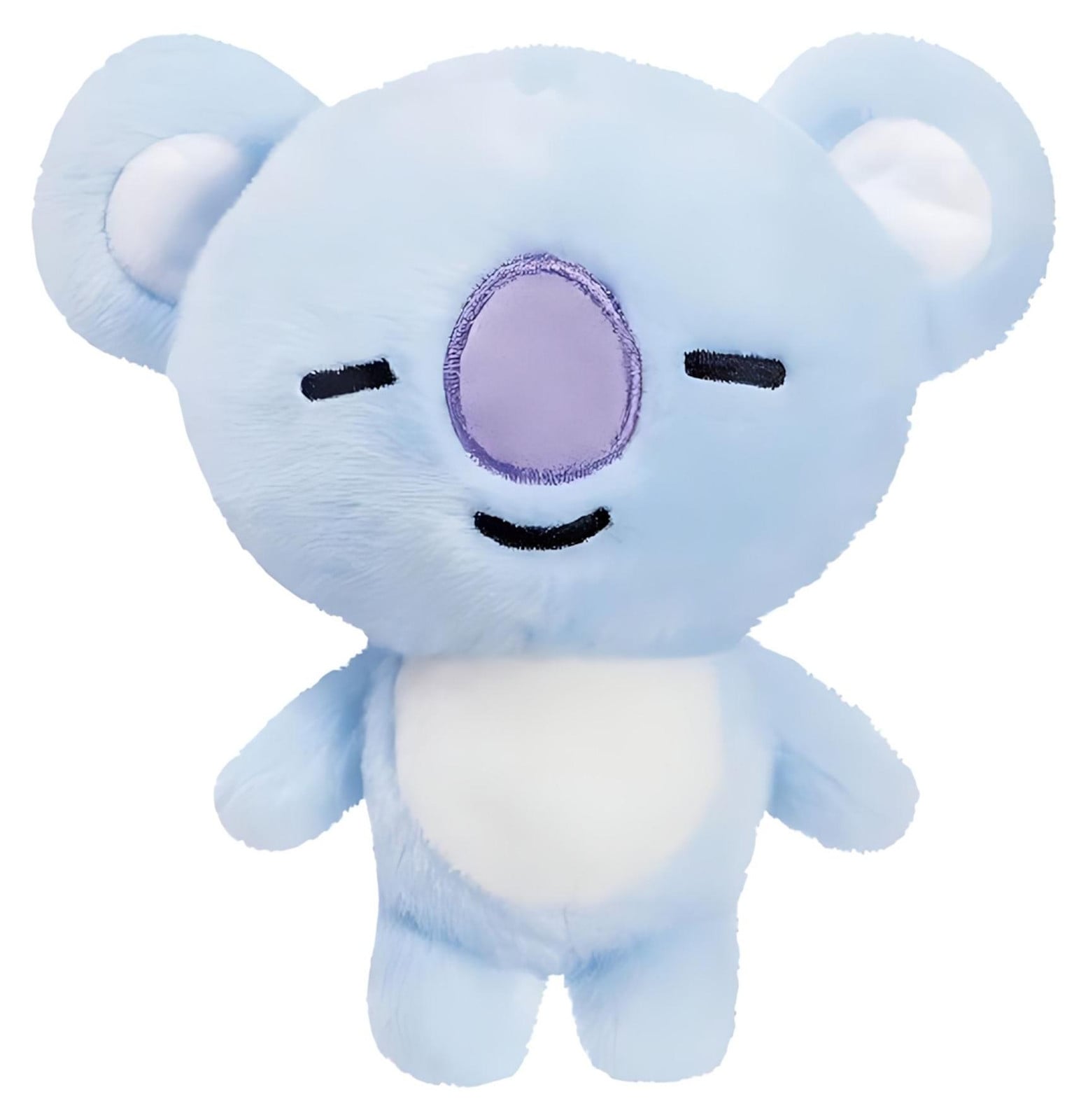 Aurora World BT21 KOYA pluche knuffel blauw 18 cm
