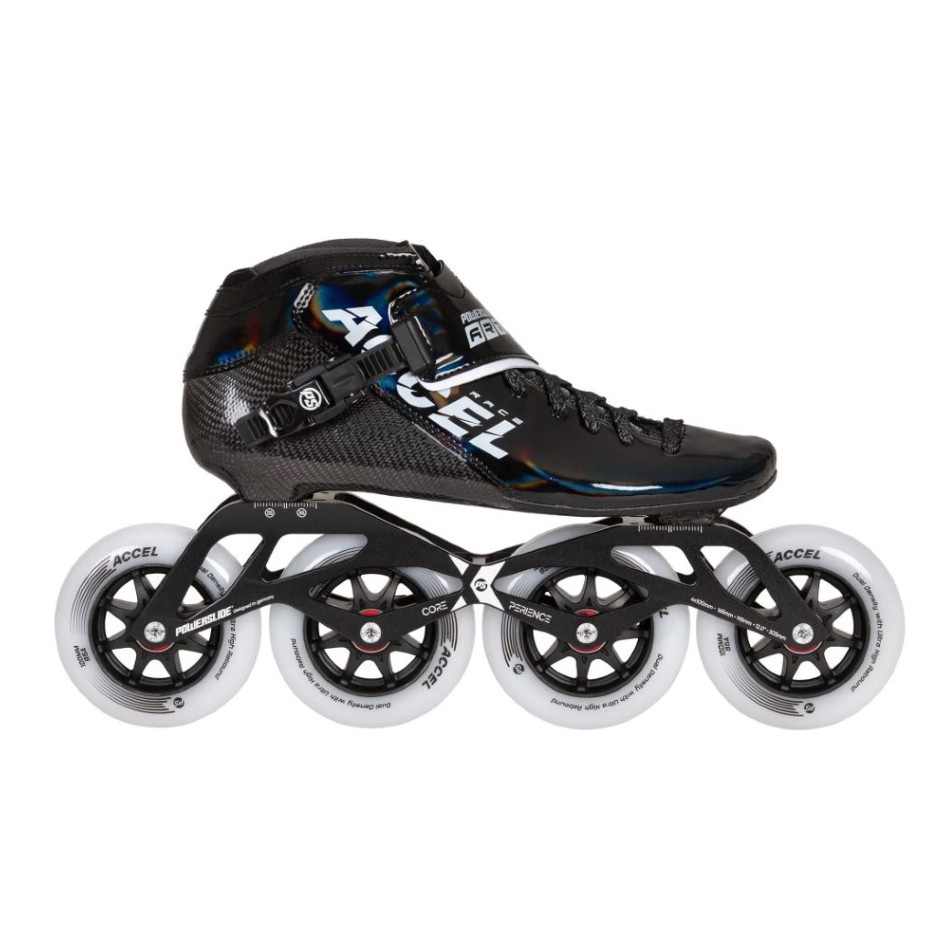 Powerslide Accel Race 100 Inline-skates Schwarz EU 40 Schwarz EU 40