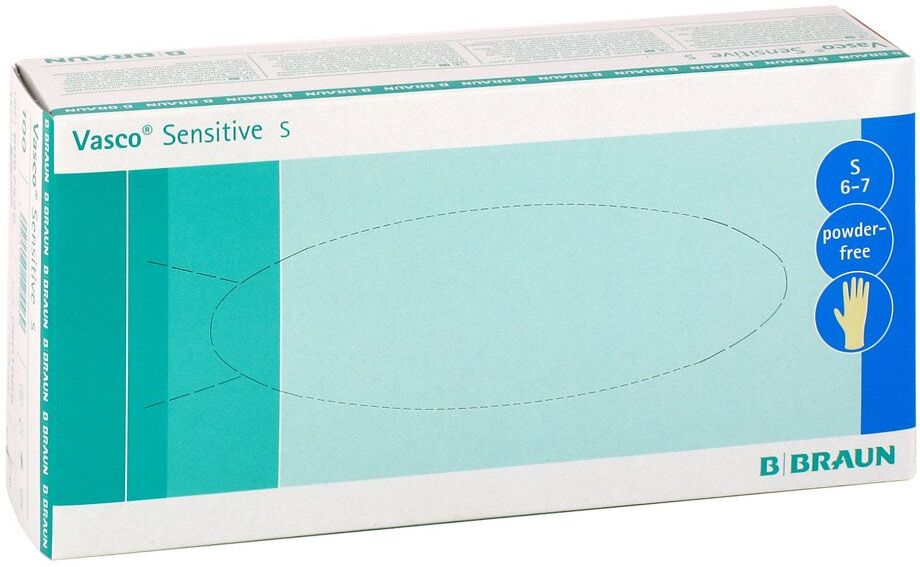 Vasco sensitive Untersuchungshandschuhe Größe s 100stk