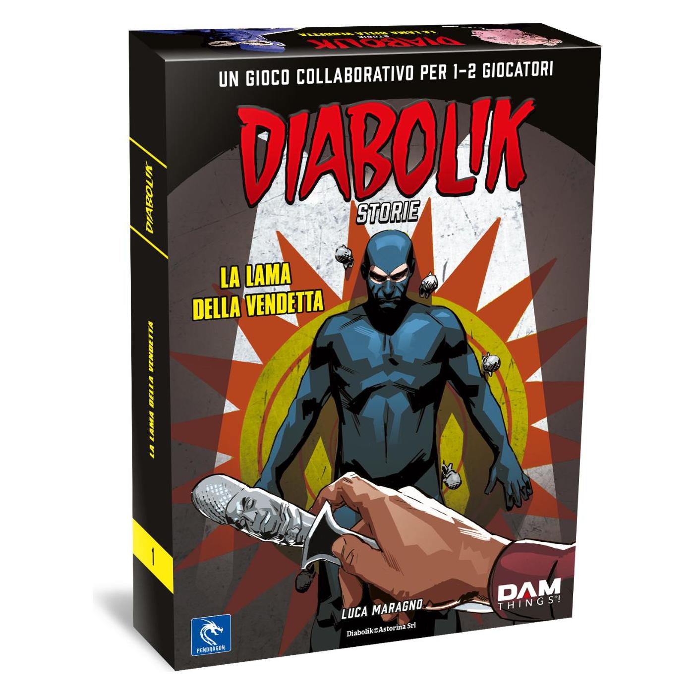 Pendragon Asmodee Diabolik Geschichten - Die Klinge der Rache (Deutsch, 1 - 4 Spieler) (40868747)