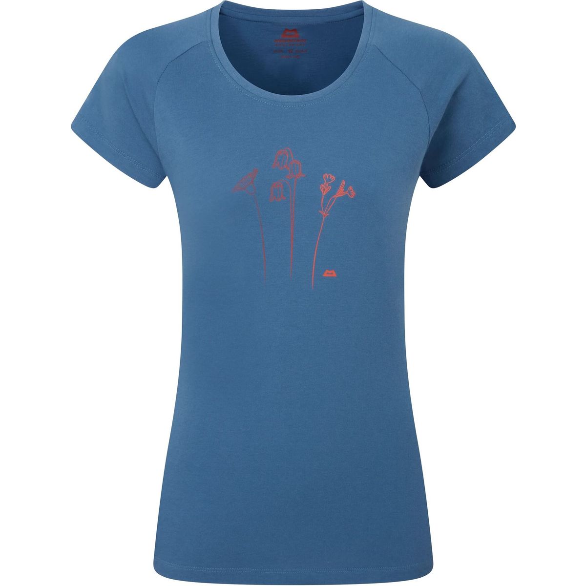 Mountain Equipment Mountain Flower Wmns Tee stellar blue (Me-01851) 14 ME-008610-Me-01851-14