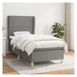 vidaXL, Boxspringbett, Dormonar (Flach mit Nägeln) (90 x 200 cm)