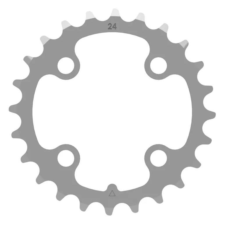 Contec Ct Kettenblatt C.Drive 64Mm 24 Z. 4-Arm Symm. Silber, 08332001 (24) (69218446)