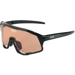 KOO, Unisex, Sportbrille, Demos (Black Matt, Red), Rot, Schwarz