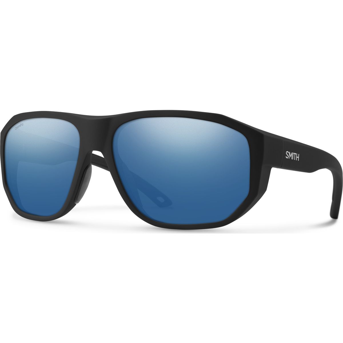 Smith Outrigger matte black chromapop glass polarized blue mirror (003-61QG) 20779500361QG