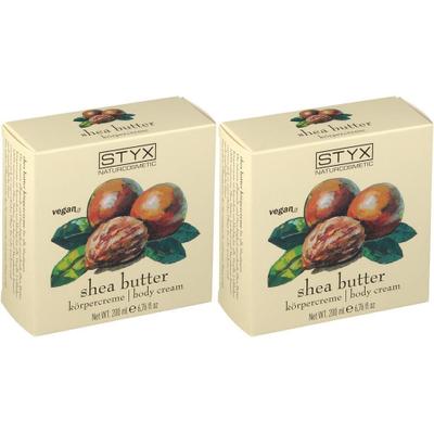 Sheabutter Körpercreme 2x 2x200 ml Creme