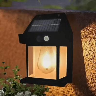 Inspire Essentials SolarBright Outdoor LED Street Light black