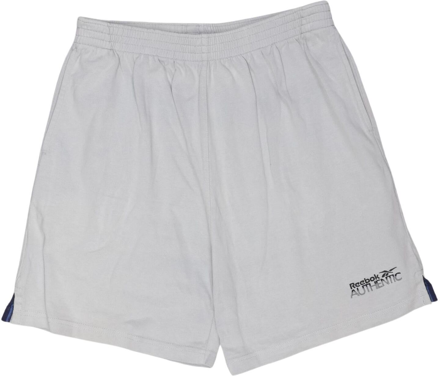 Reebok Herren Shorts, Weiß, Gr. M, Baumwolle - Second Hand
