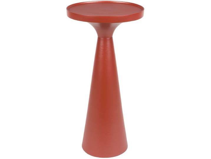 Zuiver Floss Bijzettafel Rond 28 cm Marsala Rood