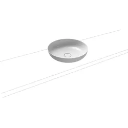 Kaldewei Miena Waschtisch-Schale 909306003001 ohne Überlauf, 45 cm, weiß Perl-Effekt