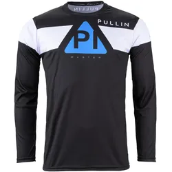 Pull In Moto, Unisex, Velotrikot, Challenger Master (XL), Schwarz, Türkis, XL