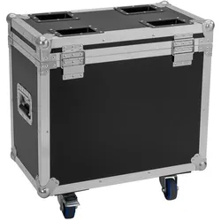 Roadinger Flightcase 2x TMH-W400, Audio Racks + Cases, Schwarz