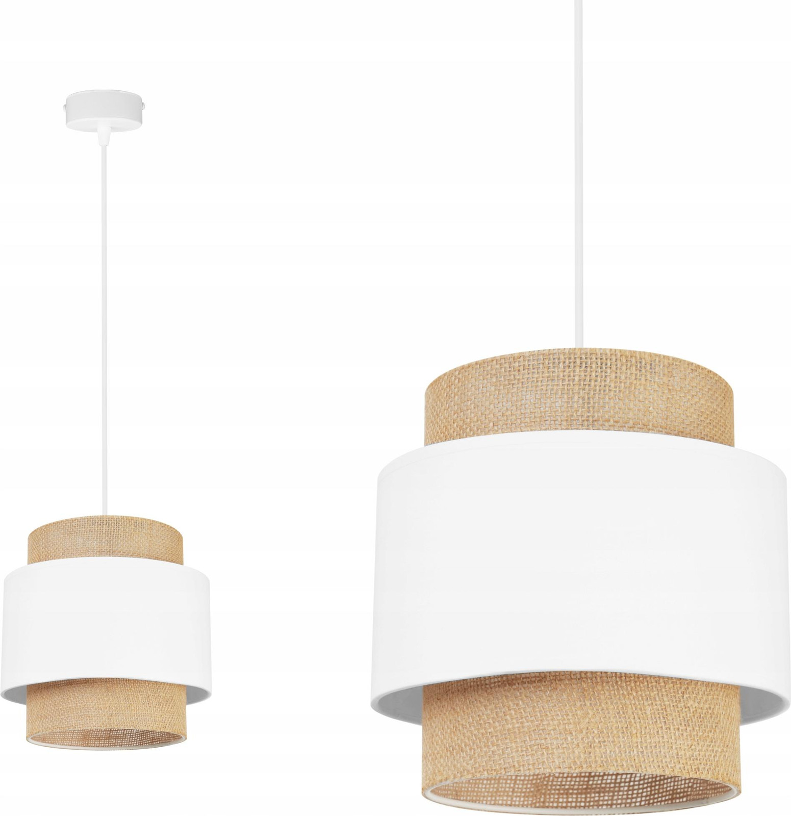 LIGHT HOME LH Hanglamp in boho-stijl van jute