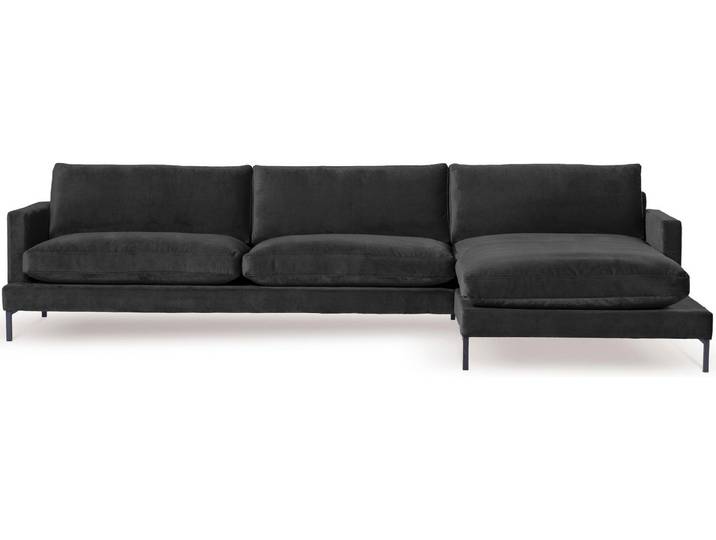 andas Ecksofa Welland, Ecksofa »Welland« in Knautsch-Optik mit Metallfüßen