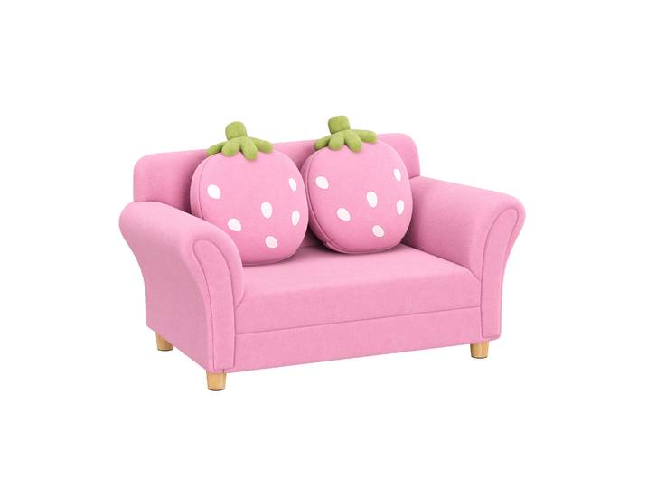 Kindersofa Spielsofa MERY rosa