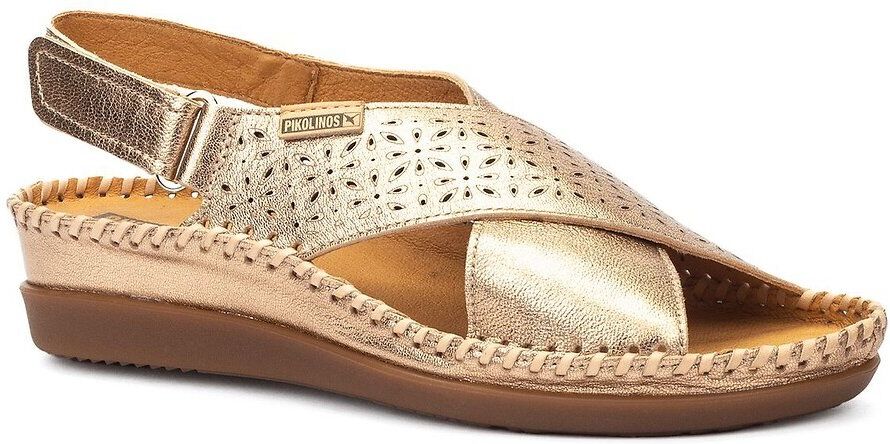 PIKOLINOS Sandales semi-compensées en cuir, CADAQUES