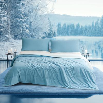 eternalcool Reversible Down Alternative Comforter Set