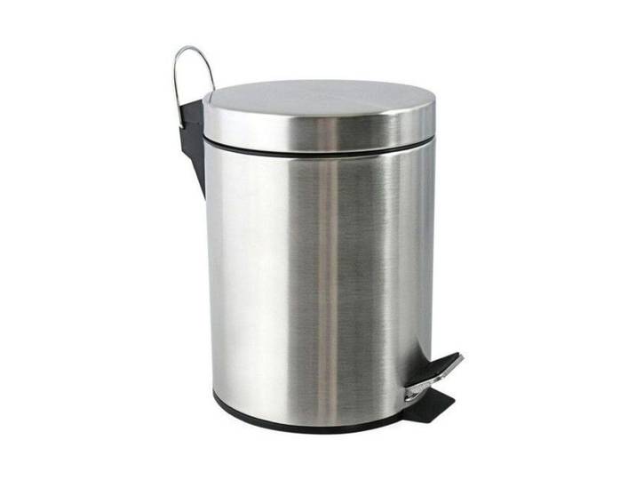 Mülleimer MSV, grau, silberfarben, Mülleimer, Mülleimer