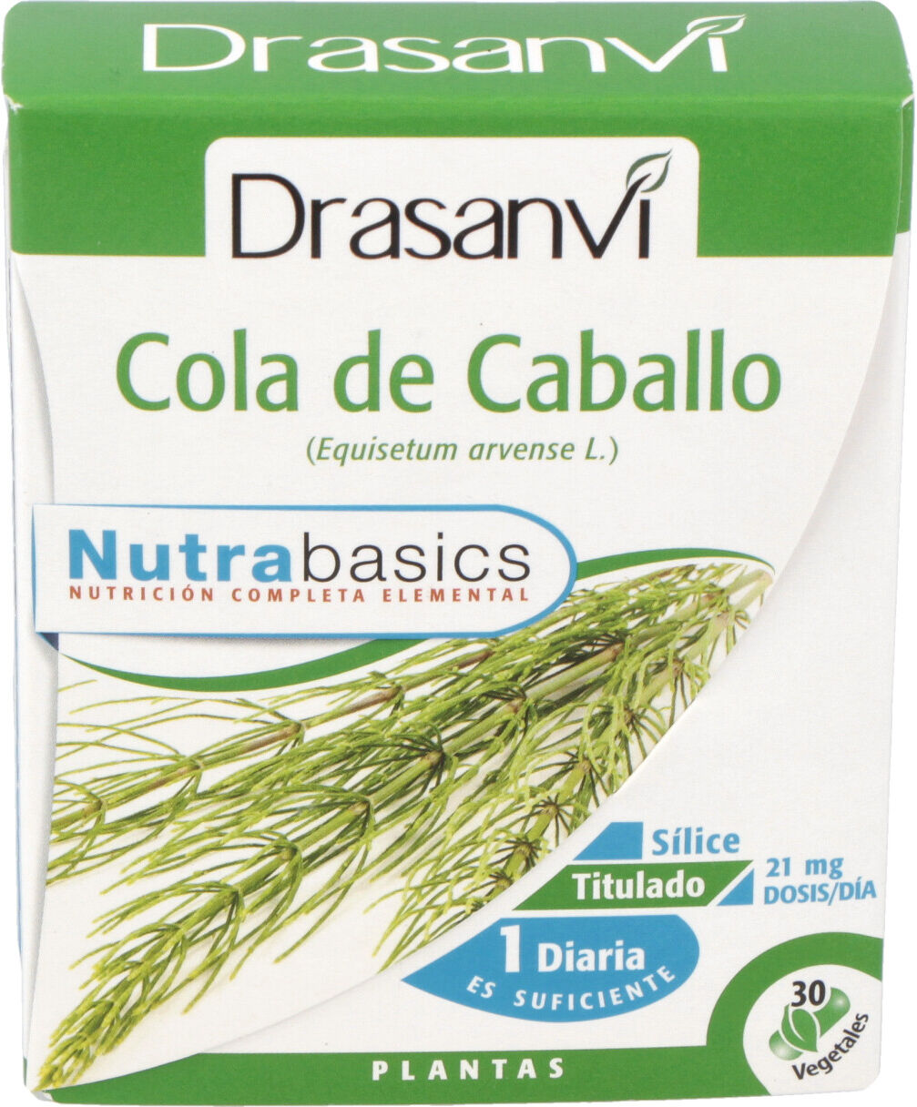 Drasanvi nutrabasics cola caballo 30caps.