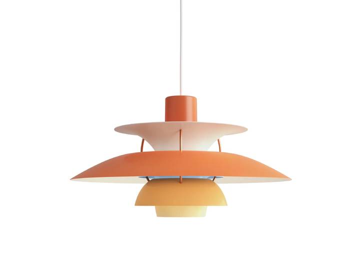 Louis Poulsen - PH 5 Pendelleuchte, hues of orange