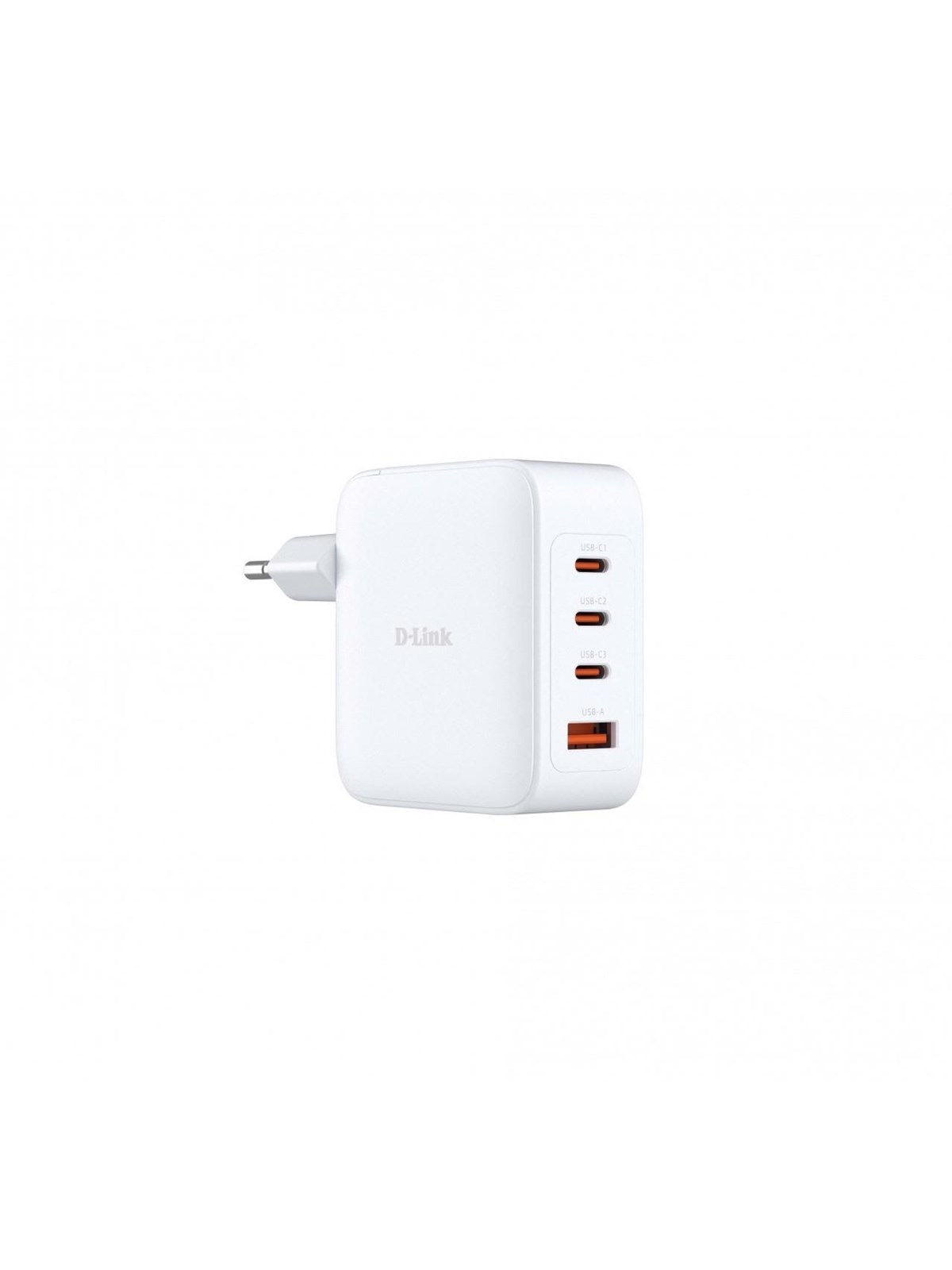 D-Link DCP-101 power adapter - GaN - 3 x USB-C USB Type A - 100 Watt