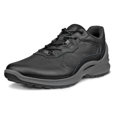 Schnürschuh ECCO "ECCO Biom Energi", Herren, Gr. 43, schwarz, Leder, Schuhe Schnürschuh, Halbschuh, Schnürschuh, Freizeitschuh in klassischer Optik