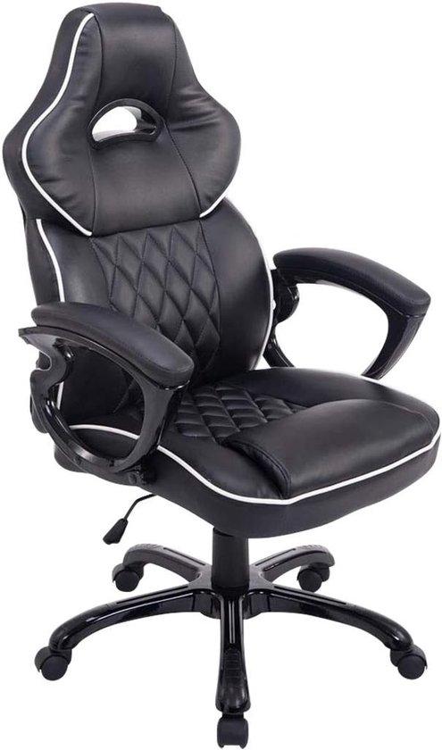 Ergonomischer Bürostuhl für Erwachsene - XXL, Schwarz - Mit Armlehnen - Für schwerere Personen - Verstellbare Höhe