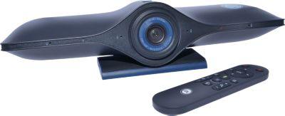 Legamaster Video-Soundbar AGORA, 4K UHD, 3840 x 2160 px, 8,3 MP-Kamera, KI-Zoom, 4 Mikrofone, 2 Lautsprecher, Bluetooth/USB, Fernbedienung, schwarz