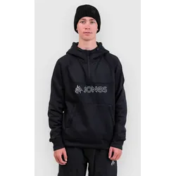 Jones Snowboards Rec Riding Fleecejacke stealth black Gr. S