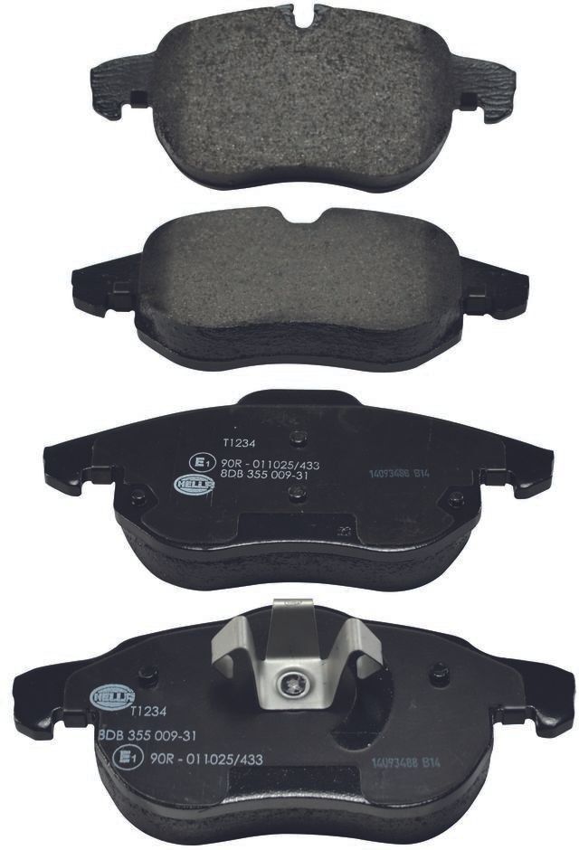 HELLA 8DB 355 009-311 Brake pad set