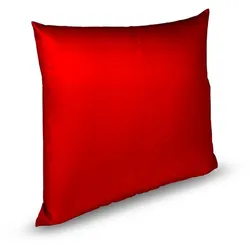 fleuresse Satin-Kissenbezug Satin 80 x cm Rot Bordeaux