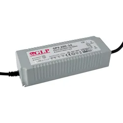 GLP GPV-200-12 - LED-Netzteil, 192 W, 12 V DC, 16 A, TÜV-geprüft, IP67
