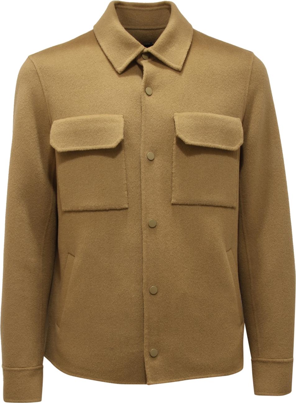 3311AQ giacca camicia panno uomo ALPHA STUDIO man wool coat
