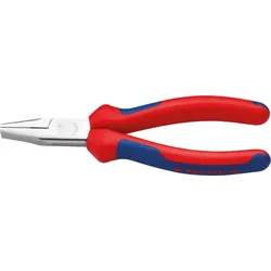 KNIPEX Flachzange 140mm Mehrkomponenten-Hülle verchromt 20 05 140