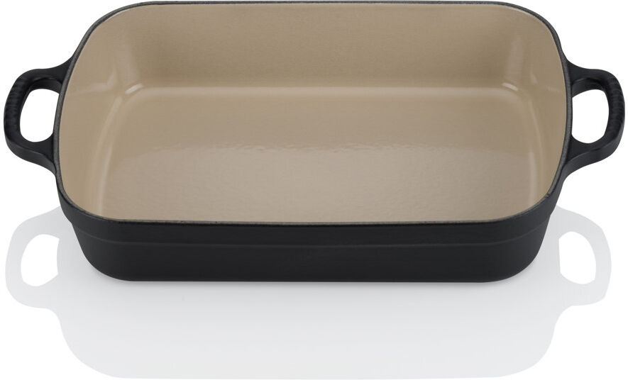 Le Creuset Signature Cast Iron Roaster Satin Black 33cm / 4.9L