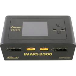 Gens ace Imars D300 Modellbau-Ladegerät 16 A LiPo, LiIon, LiHV, LiFePO, NiMH doppelter Ladeausgang, Akkuerkennung, Entladefunktion, Schnellladefunktion, GEA300WD300-EB