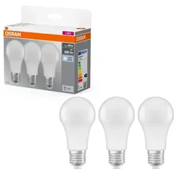 3er Pack OSRAM LED BASE E27 Glühlampe matt wie 60W neutralweiß HeatSink