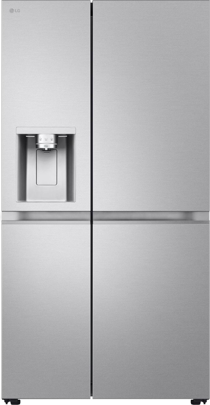 LG GSLE91MBAB, Freistehend, Amerikanische Tür, Edelstahl, 2 Tür(en), Metal Sorbet, Berührung