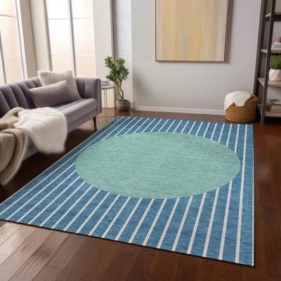 Addison Rugs Machine Washable Indoor/ Outdoor Modern Sunrise Chantille Rug