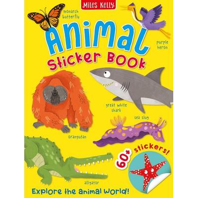 Animal Sticker Book, von Miles Kelly, Miles Kelly Publishing Ltd, 978-1-78989-799-9
